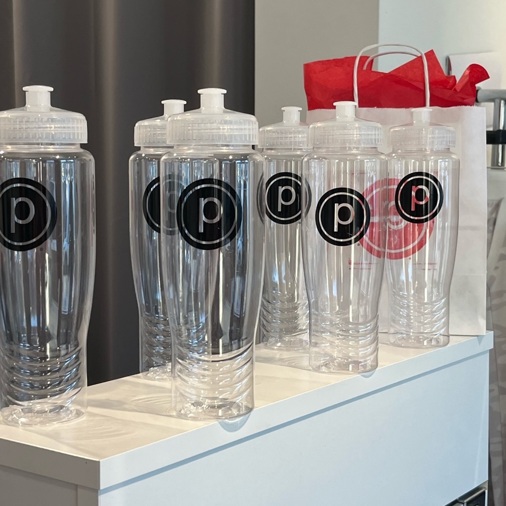 Pure Barre Clear Water Bottle